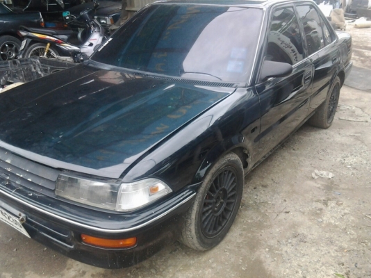 โตโยต้า โคโลล่า โดเรมอน เครื่องดีมาก พวงมาลัยเพาเวอร์ สีดำสวย 37000 โตโยต้า โคโลล่า โดเรมอน เครื่องดีมาก พวงมาลัยเพาเวอร์ สีดำสวย 37000