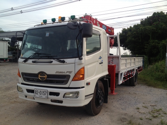 ขาย 6 ล้อ HINO MECA FG ติดเครน 5 ตัน 4 ปลอก ยาว 7.2 ขาย 6 ล้อ HINO MECA FG ติดเครน 5 ตัน 4 ปลอก ยาว 7.2