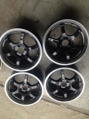 ขายล้อ Advan RG-D ขอบ15 กว้าง7 ออฟ40 เดิมๆสวยครับ ถูกๆ 6500.-