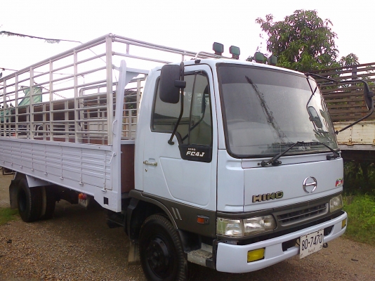 6 ล้อกลาง HINO สมอเงิน  FC4J 140 แรงม้า * ยาว 5.50 ม. * รถสวยเดิม ๆ  * รถห้างแท้ *