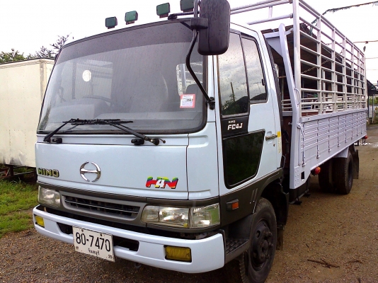 6 ล้อกลาง HINO สมอเงิน  FC4J 140 แรงม้า * ยาว 5.50 ม. * รถสวยเดิม ๆ  * รถห้างแท้ *