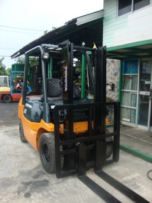 ขายด่วน !!! รถโฟล์คลิฟท์ TOYOTA 7FD25 เครื่องยนต์ดีเซล เกียร์ออโตเมติค เสาสูง 3 เมตร งา 1,070 มม. ยางตัน (สภาพดี พร้อมใช้) ขายด่วน !!! รถโฟล์คลิฟท์ TOYOTA 7FD25 เครื่องยนต์ดีเซล เกียร์ออโตเมติค เสาสูง 3 เมตร งา 1,070 มม. ยางตัน (สภาพดี พร้อมใช้)