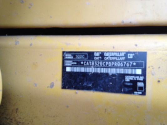 ขายรถแม็คโคร   CAT 320-C