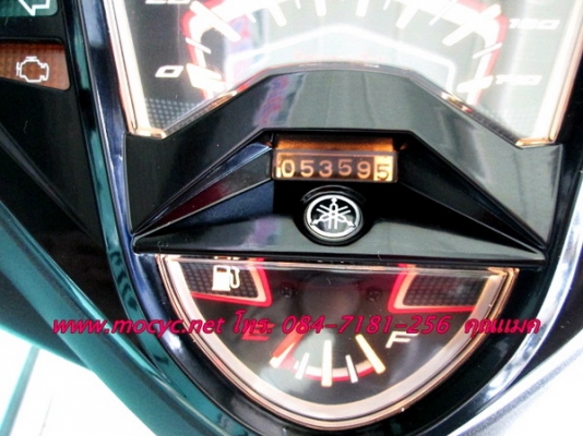 MIO RR 125 i สีนํ้าเงิน   รุ่นใหม่หัวฉีด ล้อคอมสภาพใหม่ๆไมล์ 4 พันโล  25500