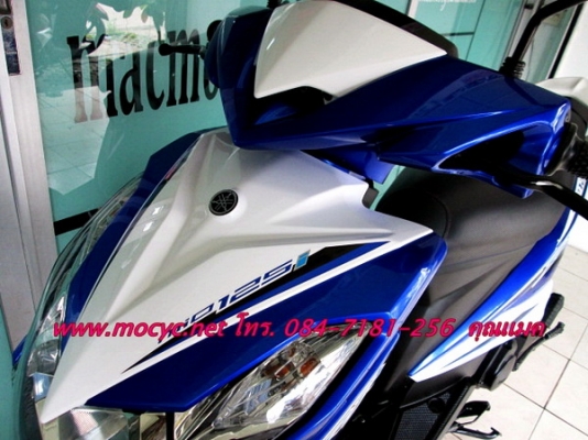 MIO RR 125 i สีนํ้าเงิน   รุ่นใหม่หัวฉีด ล้อคอมสภาพใหม่ๆไมล์ 4 พันโล  25500
