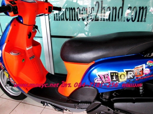 Fiore สีนํ้เงิน ไมล์ 4 พันโล หัวฉีด FI ประหยัดนํ้ามัน โปรโมชั่นอีกคัน 21500 Fiore สีนํ้เงิน ไมล์ 4 พันโล หัวฉีด FI ประหยัดนํ้ามัน โปรโมชั่นอีกคัน 21500