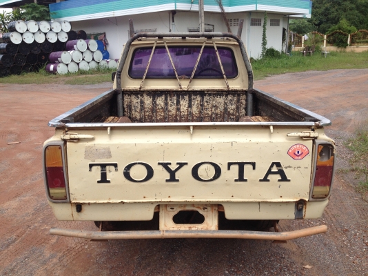 -ขายTOYOTA  4ขอปี2521สวยจัดมากมือเดียวออกห้างถูกๆ