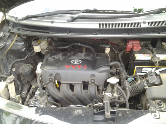 วีออส 08 เกียร์ ธรรมดา สีดำ 310000 บาทแต่งสวย