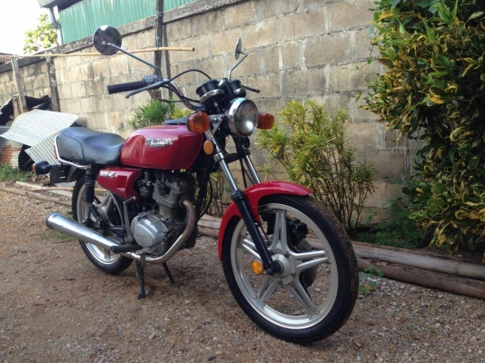 ขายรถ Honda SS1 125cc. เดิมๆ มีทะเบียนพร้อมโอน ภาษี พรบ เต็ม