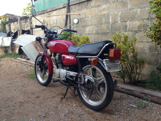 ขายรถ Honda SS1 125cc. เดิมๆ มีทะเบียนพร้อมโอน ภาษี พรบ เต็ม