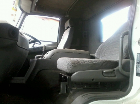 ขายรถบรรทุก12ล้อพื้นเลียบ MITSUBISHI FN527 MA วางหัวM6 เครื่อง 6D16 เทอร์โบ แต่แปลงเป็นเพลาเดียวครับ