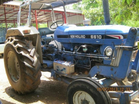 ขายรถไถFORD 6610เสื้อลายมีคานดันหน้าอย่างเดียวไม่มีใบมีด มีเล่มทะเบียน