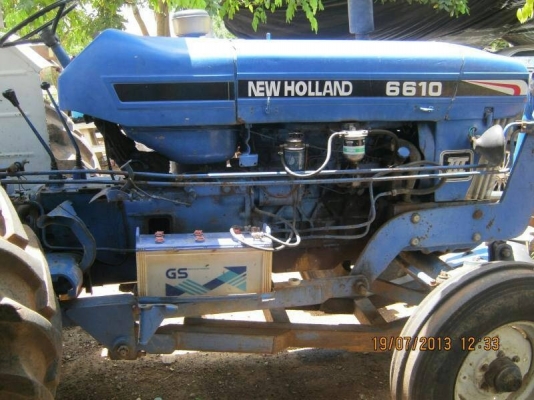 ขายรถไถFORD 6610เสื้อลายมีคานดันหน้าอย่างเดียวไม่มีใบมีด มีเล่มทะเบียน