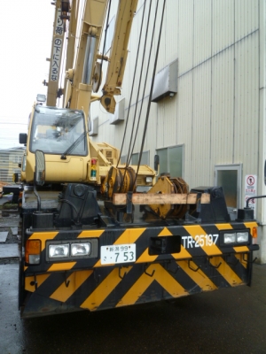 TADANO รถเครนนำเข้าจากญี่ปุ่น 4 ล้อ ขนาด 25 ตัน