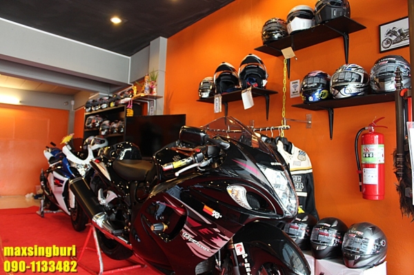 ร้านแม็กสิงห์บุรี บริการซื้อ-ขาย รถBIGBIKE และหมวก เสื้อ ถุงมือ