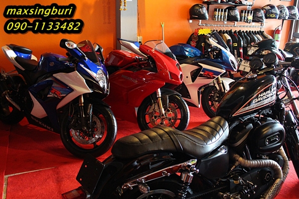 ร้านแม็กสิงห์บุรี บริการซื้อ-ขาย รถBIGBIKE และหมวก เสื้อ ถุงมือ