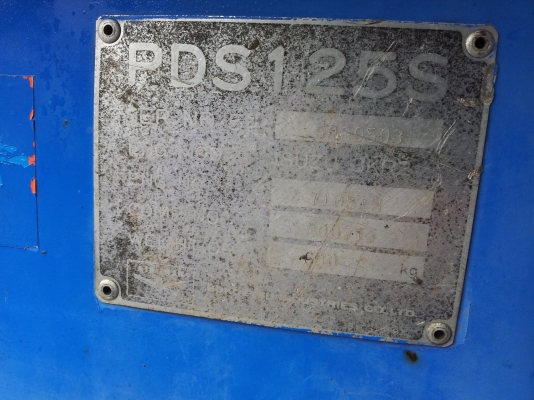 Air Compressor "AIRMAN" PDS 125 S