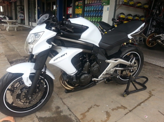 Kawasaki er6n 2012 พร้อมทะเบียนโอน รับแลกเทิร์น ราคาต่อลองได้