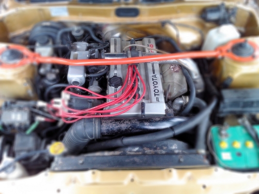 (ปรับราคา) ติด LPG แล้ว ขายToyataหน้าแหลมลงเครื่อง 3TG Turbo 1800cc ทำสีปะผุแล้ว