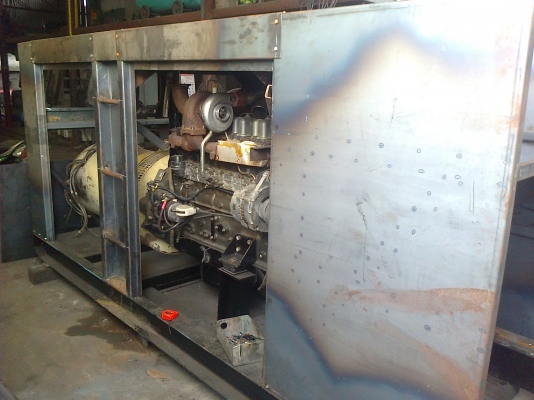 รับประกอบตู้เก็บเสียงเครื่องปั่นไฟ ตั้งแต่ 10-500 KVA.