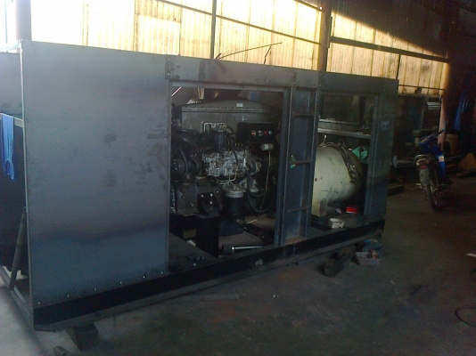 รับประกอบตู้เก็บเสียงเครื่องปั่นไฟ ตั้งแต่ 10-500 KVA.
