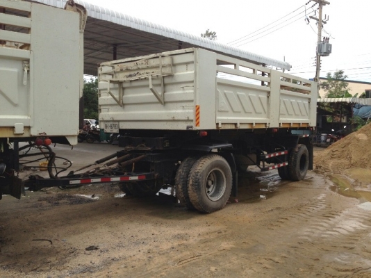 ขายรถดั้มพ่วง18ล้อ HINO MEGA 260HP