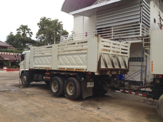ขายรถดั้มพ่วง18ล้อ HINO MEGA 260HP
