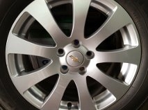 ขายล้อแม็กซ์พร้อมยางนอก Maxxis 4เส้น 17นิ้ว แคปติวา 2012