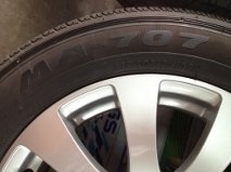 ขายล้อแม็กซ์พร้อมยางนอก Maxxis 4เส้น 17นิ้ว แคปติวา 2012