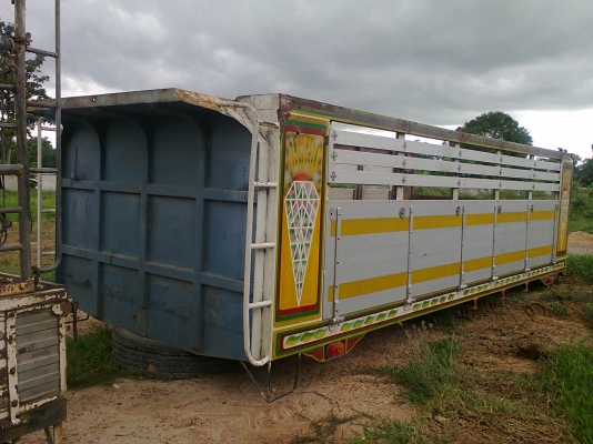 กระบะ 10 ล้อ ดัมพ์อลูมิเนียมสวยๆ ยาว 6 เมตร ครบชุด