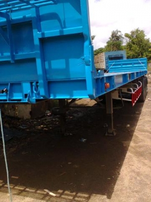 ขายหางโรเบทพื้นเรียบ อู่พนัสยาว 12.50 เมตร 3 เพลา ยาง 70\% ทะเบียนพร้อม