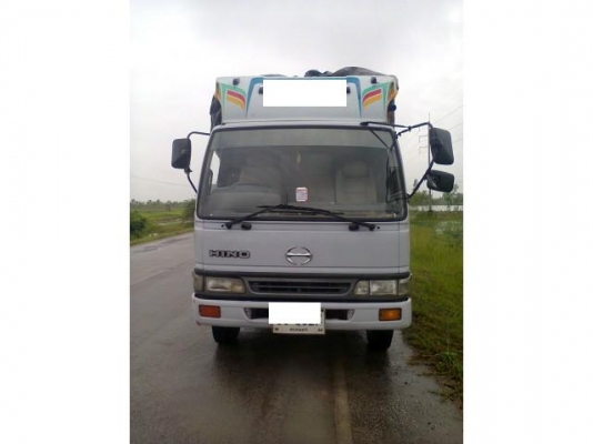ขาย Hino FC4J ปี 43 กะรบะคาร์โก้พื้นเหล็กคอกแป๊บยาว 5.5 m โทร 088-4501277