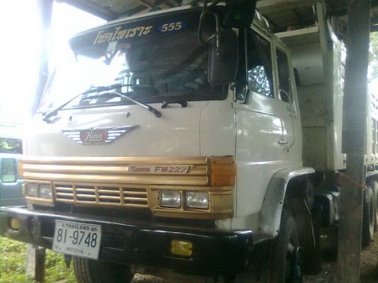 ขายSUMO 227 LDสองเพลาดั้มพร้อมใช้ รถบ้านเดิมๆๆ