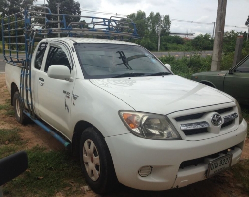 ***ขายแล้วครับขอบคุณ Truck2hand ขาย**ดาวน์ เปลี่ยนสัญญา VIGO 2.5 J CAB ปี50/07 เครื่องเดิมเกียร์เดิม แอร์เย็น ช่วงล่างคัสซีสวย เสริมแหนบ ใส่เพลาลอย พร้อมลุยงานหนัก จัดมา 72งวด คงค้าง 53*7,960บ. สัญญา บ.ธนชาติ  เอกสารครบ ราคาต่อรองเงินดาวน์ได้นิดหน่อยเด้อ