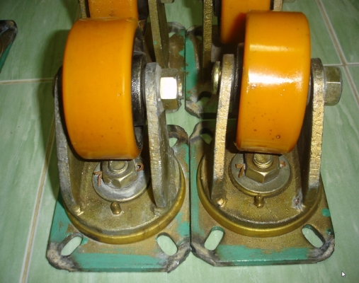 ขายล้อโพลียูรีเทน 4 นิ้ว รุ่น R500 มีความหนาของเหล็กถึง 8 มม.