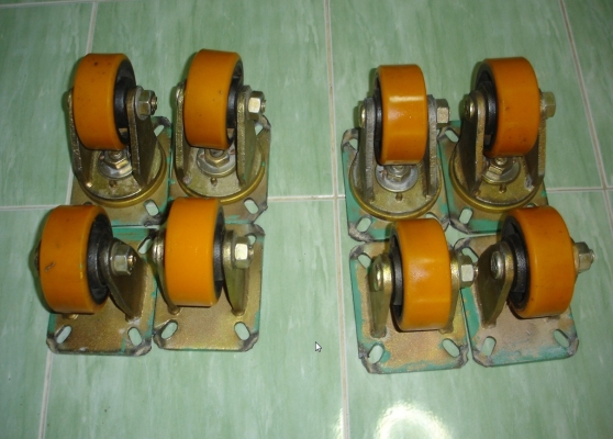 ขายล้อโพลียูรีเทน 4 นิ้ว รุ่น R500 มีความหนาของเหล็กถึง 8 มม.