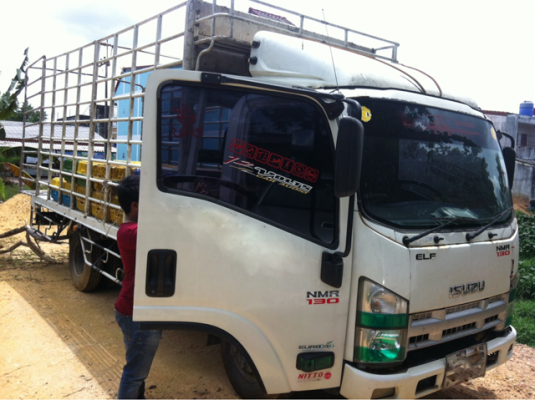 หกล้อรั้ว NMR 130 แรง จดทะเบียน51 พร้อมใช้