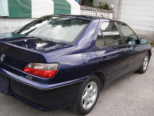 เปอร์โย 406 ปี 2000 เกียร์ออร์โต้ สีน้ำเงิน แก็ส LPG แล้ว เปอร์โย 406 ปี 2000 เกียร์ออร์โต้ สีน้ำเงิน แก็ส LPG แล้ว