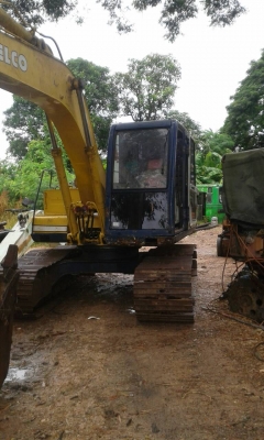 Kobelco SK120 Mark III ไฟฟ้าตัด เอวดี ใบดี สภาพโอเค จุดอ่อน บู๊ดต้องอัดใหม่ เอกสาร โน