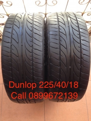 ขายยาง Dunlop lm703 225/40/18 ปี10 สวยๆ 1คู่ 3,800 Call 0899672139 นายครับ บริการจัดส่งทั่วประเทศ