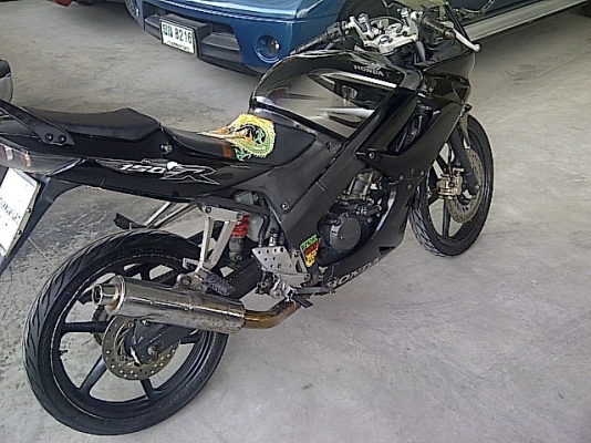 CBR150Rสีดำปี51ไมล์เหลืองตัวสุดท้าย