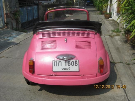 ขาย FIAT 500 D ปี 1962..เครื่องเยี่ยม หล่อๆ..ลดได้