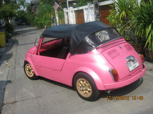 ขาย FIAT 500 D ปี 1962..เครื่องเยี่ยม หล่อๆ..ลดได้