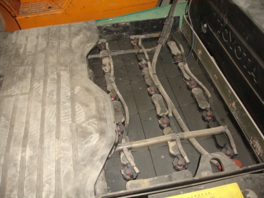 Toyota แบตเตอรี่ฟอร์คลิฟต์ Model 7FBL15 ปี 2008 สภาพสวย นำเข้าจากญี่ปุ่น