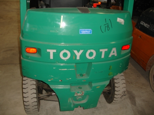 Toyota แบตเตอรี่ฟอร์คลิฟต์ Model 7FBL15 ปี 2008 สภาพสวย นำเข้าจากญี่ปุ่น