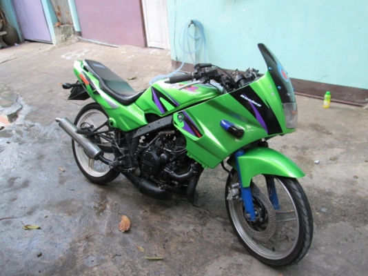 ขายkawasaki  KRR150เสื้อทอง