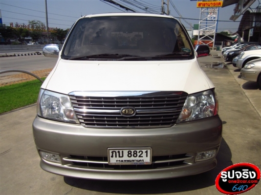 TOYOTA GRANVIA 3.4 ปี 2000 สีขาว ดาวน์ต่ำ
