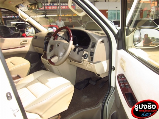 TOYOTA GRANVIA 3.4 ปี 2000 สีขาว ดาวน์ต่ำ