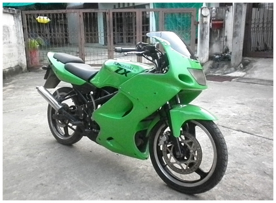 Kawazaki ZX 150cc ถาษี+ทะเบียนไม่ขาดต่อ 2556
