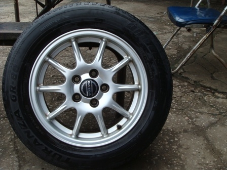 ขายล้อเดิม volvo ขอบ15นิ้ว 1ชุด